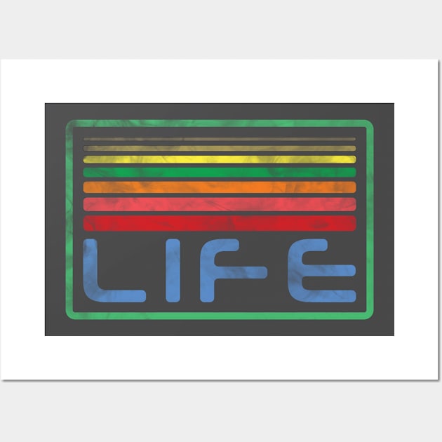 Colorful Life Wall Art by aTEEtude